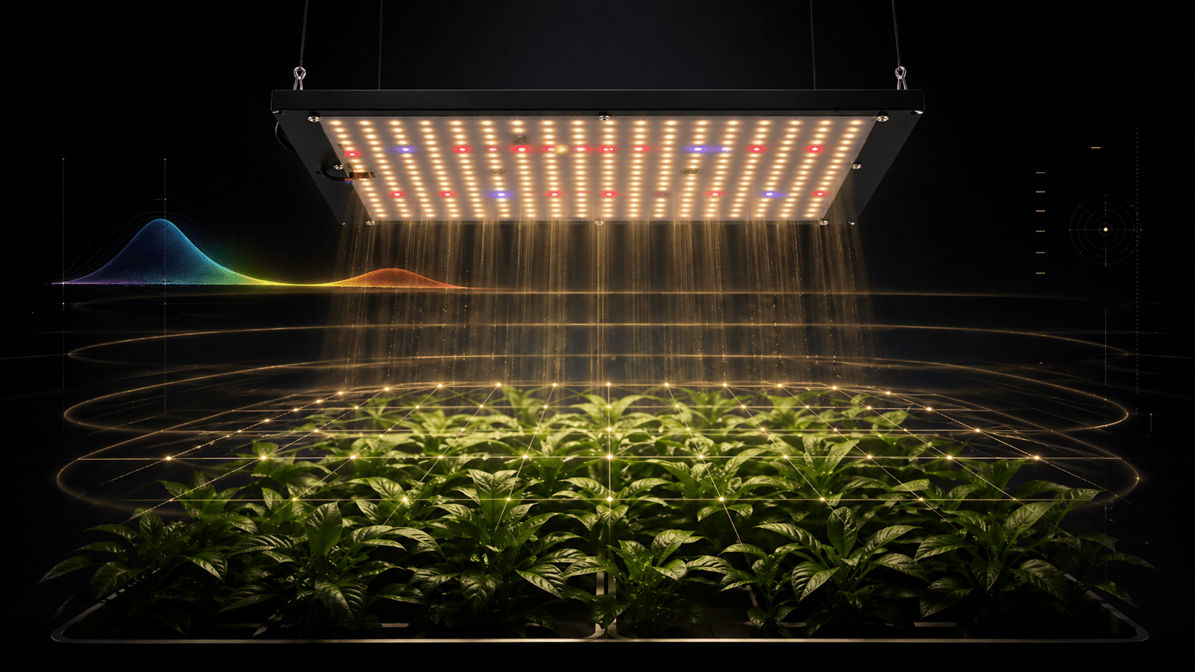 PPFD, DLI, Espectro e Cobertura no Cultivo Indoor - Starlight Grow