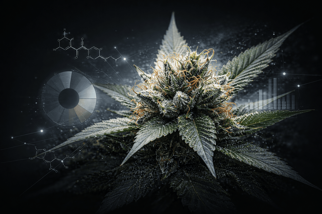Quimiotipos, canabinoides menores e terpenos: como interpretar o perfil químico da cannabis com mais critério - Starlight Grow