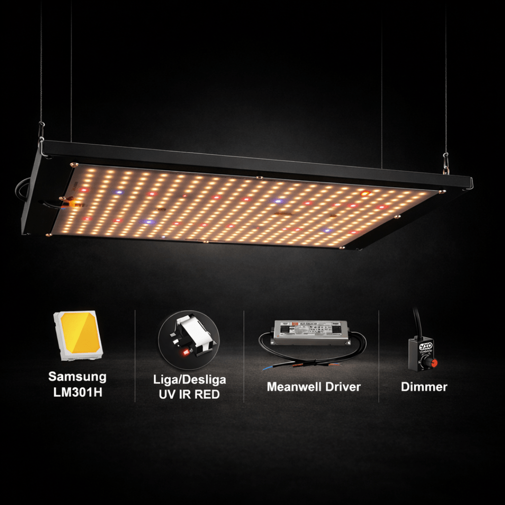 Quantum Board 120W LM301H Full Spectrum para Cultivo Indoor para cultivo indoor - Starlight Grow