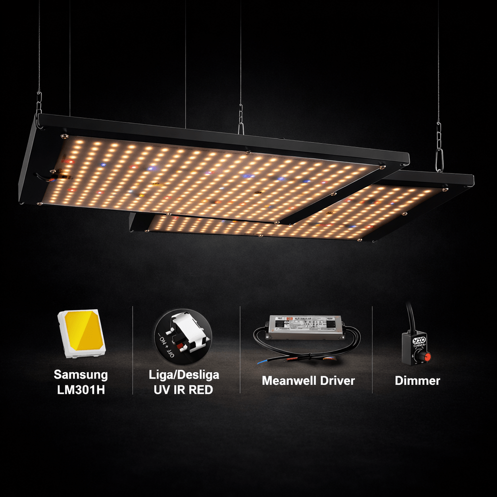 Quantum Board 240W LM301H Full Spectrum para Cultivo Indoor para cultivo indoor - Starlight Grow